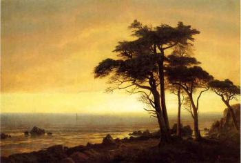 Albert Bierstadt : California Coast